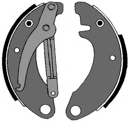 VEMA 84040 Brake Shoe Set